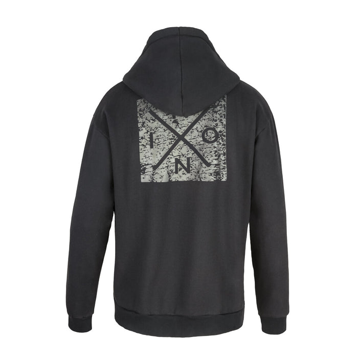 Polerón Nixon Men Full Zipper Black Cross