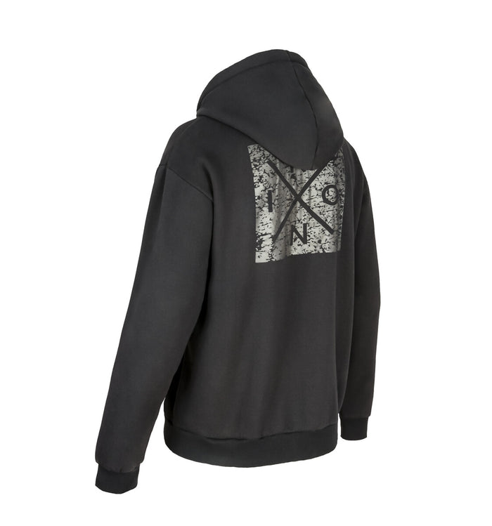 Polerón Nixon Men Full Zipper Black Cross