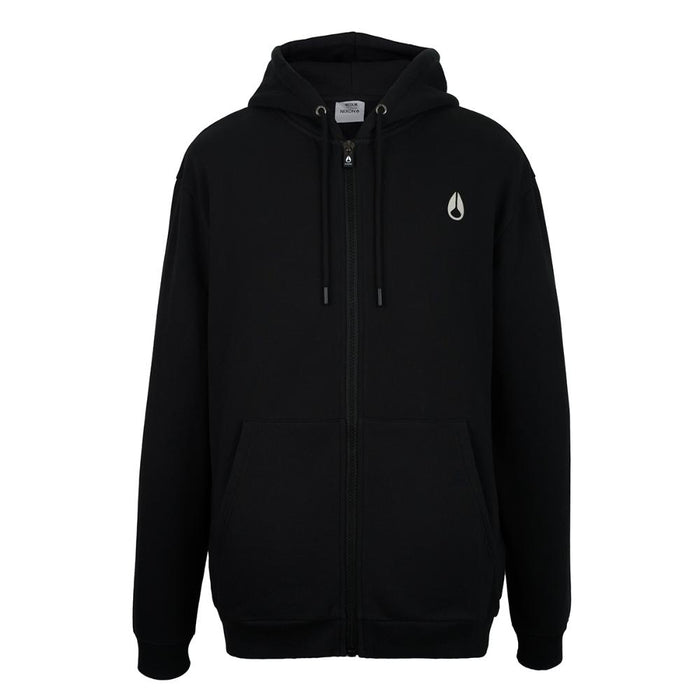 Poleron Nixon Men Full Zipper Icon Black