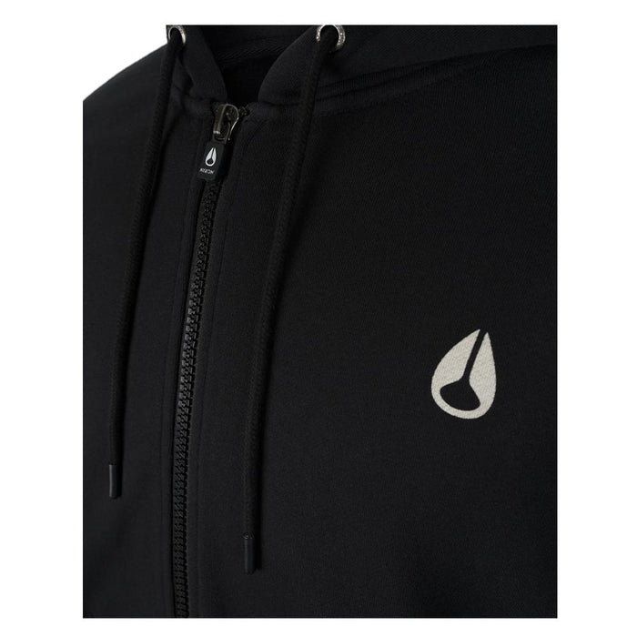 Poleron Nixon Men Full Zipper Icon Black