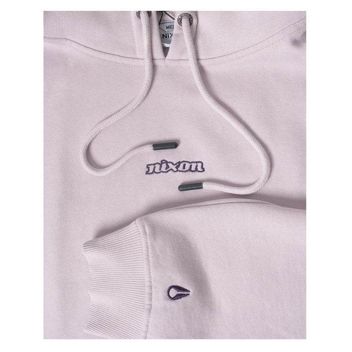 Poleron Nixon Men Hoodie Small Logo Lilac