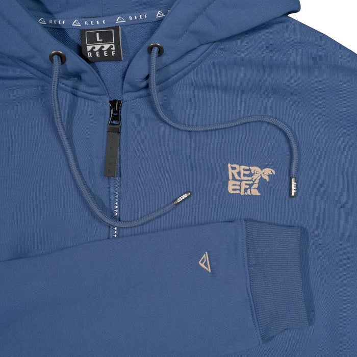 Poleron Reef Full Zipper Men Blue