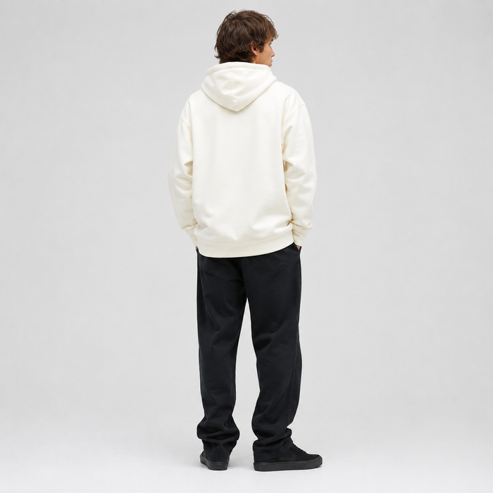 Polerón Stance Established Hoodie Bone