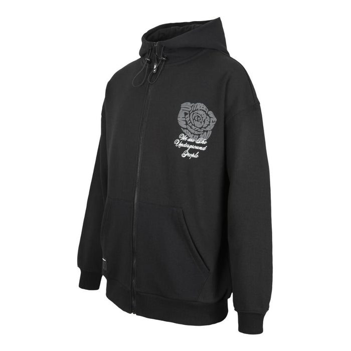 Polerón We Are The Underground Full Zipper Black