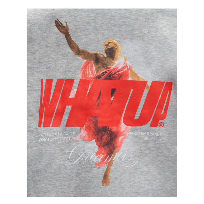 Polerón Whatup Hombre Hoodie Holy Grey
