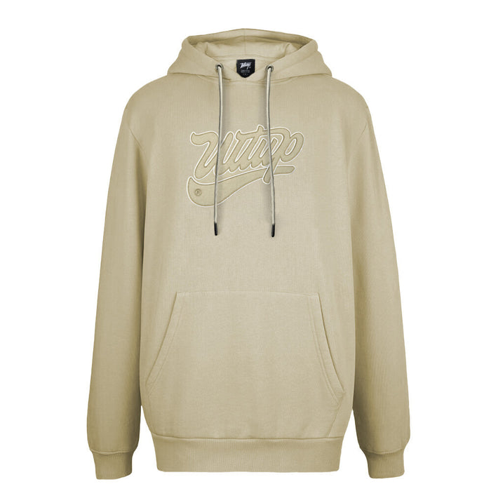 Polerón Whatup Hombre Hoodie Logo Beige