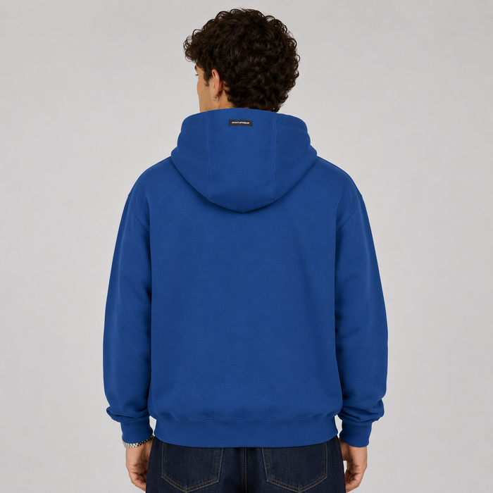 Polerón Whatup Hombre Hoodie Logo Blue