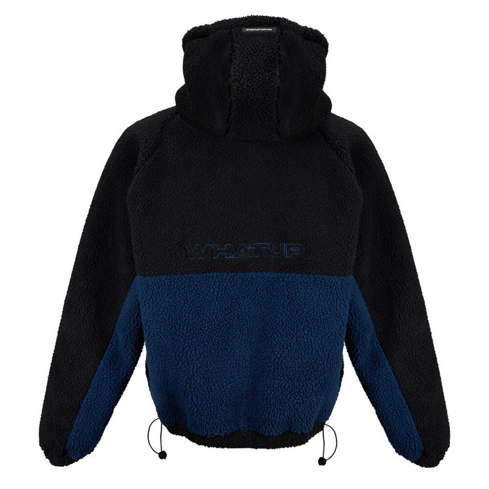 Sherpa Whatup Men Full Zipper Black Blue