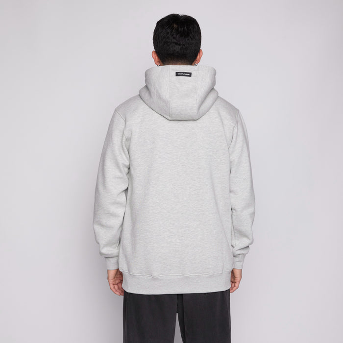 Polerón Whatup Hombre Hoodie Logo Grey