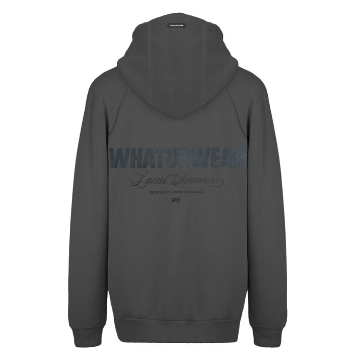 Polerón Whatup Hombre Hoodie Local Dreamers Grey