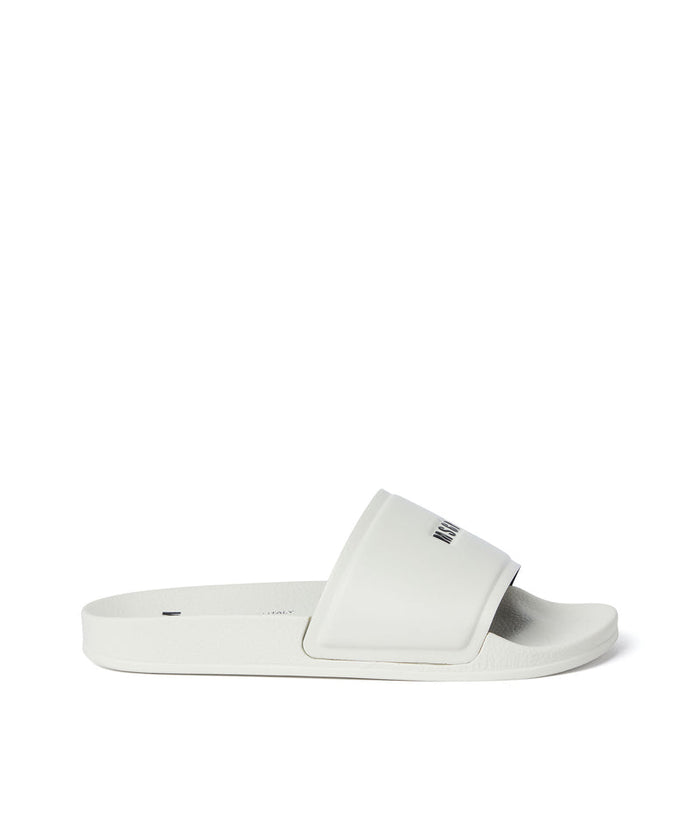 Pool slippers with MSGM micro logo Milk