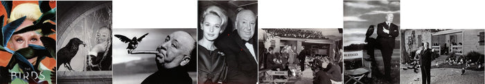 Postcards pack of 7 Hitchcock