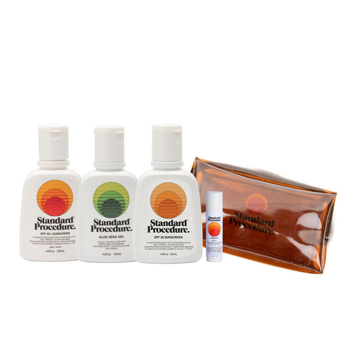 POUCH PACK TRAVEL - Set Complet SPF +Aloe Vera - skinseen.ro