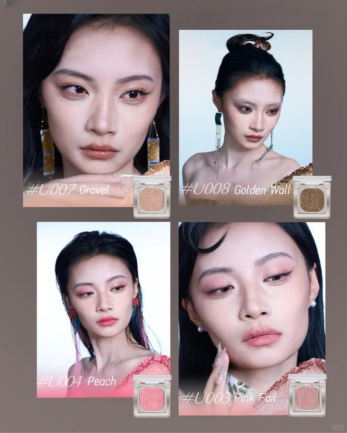 QianYan Burnt Foil Art Baked Diamond Shimmer Eyeshadow T4620