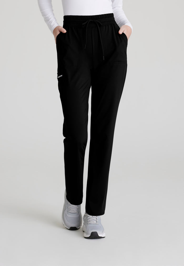 Reach Knit Pant - Black - Grey's Anatomy Scrubs