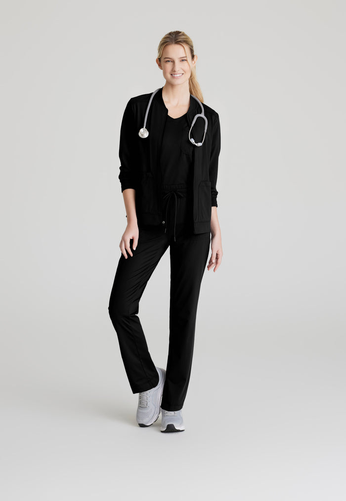 Reach Knit Pant - Black - Grey's Anatomy Scrubs