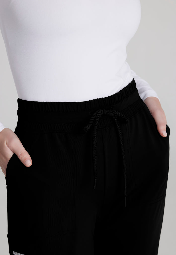 Reach Knit Pant - Black - Grey's Anatomy Scrubs