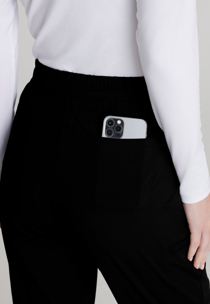 Reach Knit Pant - Black - Grey's Anatomy Scrubs