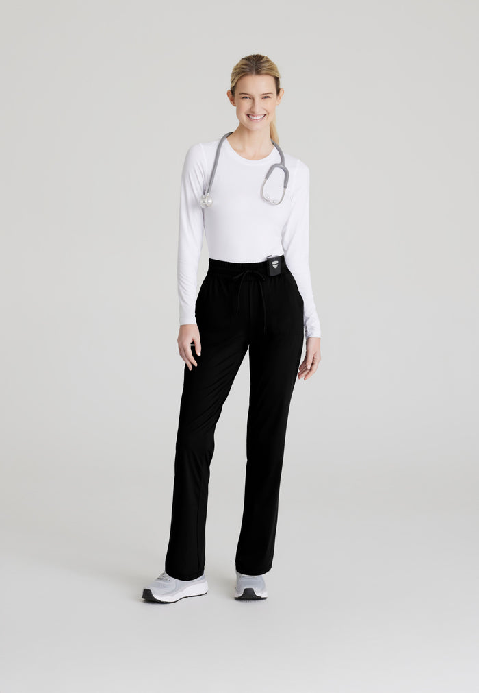 Reach Knit Pant - Black - Grey's Anatomy Scrubs