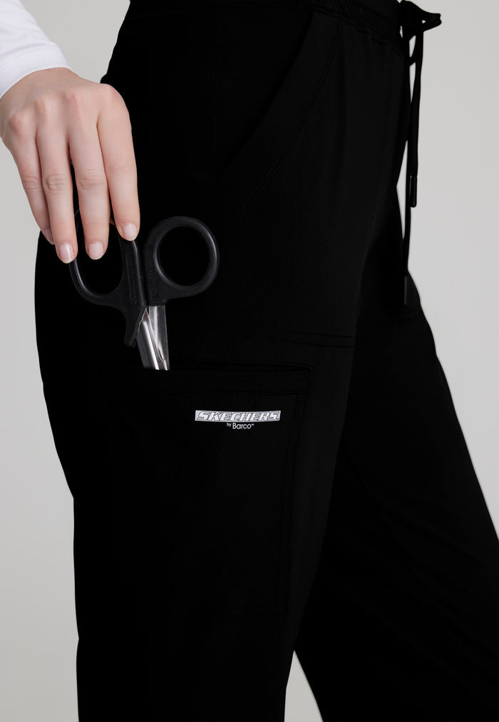 Reach Knit Pant - Black - Grey's Anatomy Scrubs