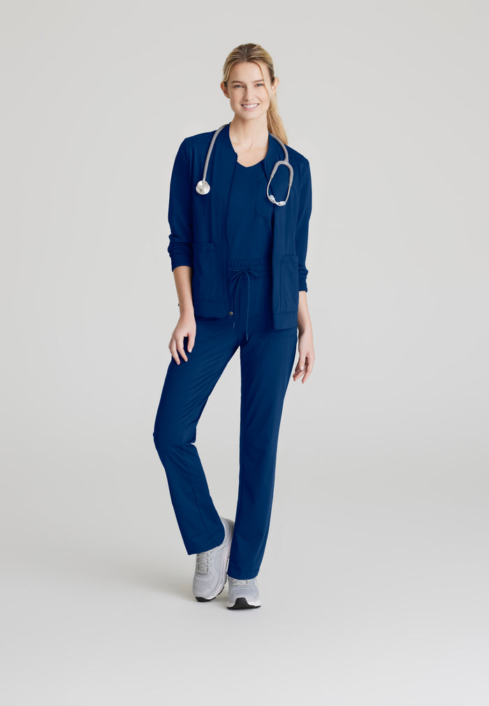 Reach Knit Pant - Navy - Grey's Anatomy Scrubs