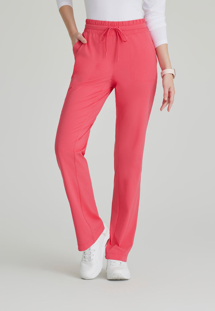 Reach Knit Pant - Punch Pink - Grey's Anatomy Scrubs
