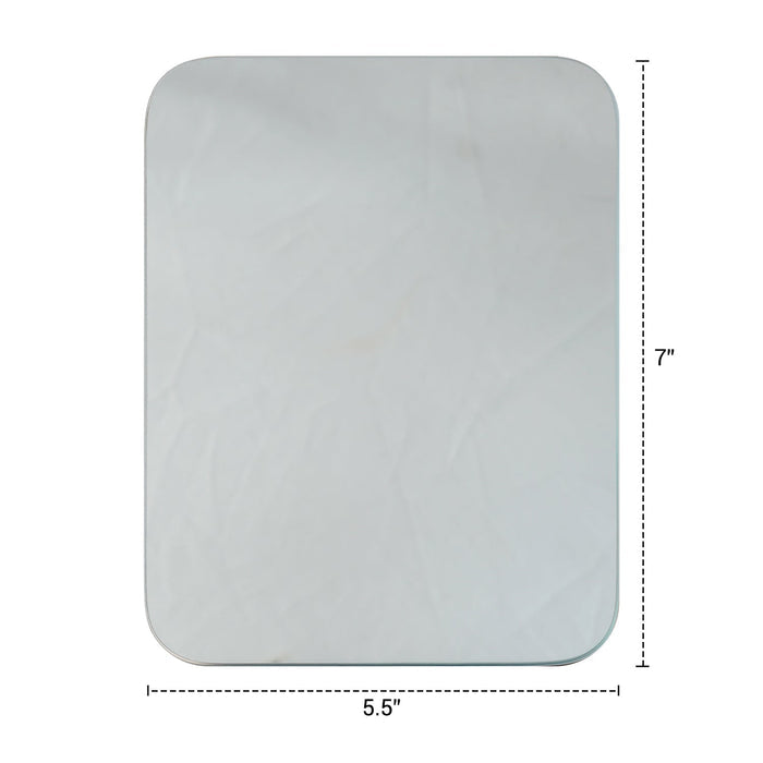Rectangler Wooden Table Mirror - ikatehouse
