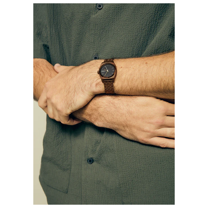 Reloj Medium Time Teller Chocolate Black Coffee