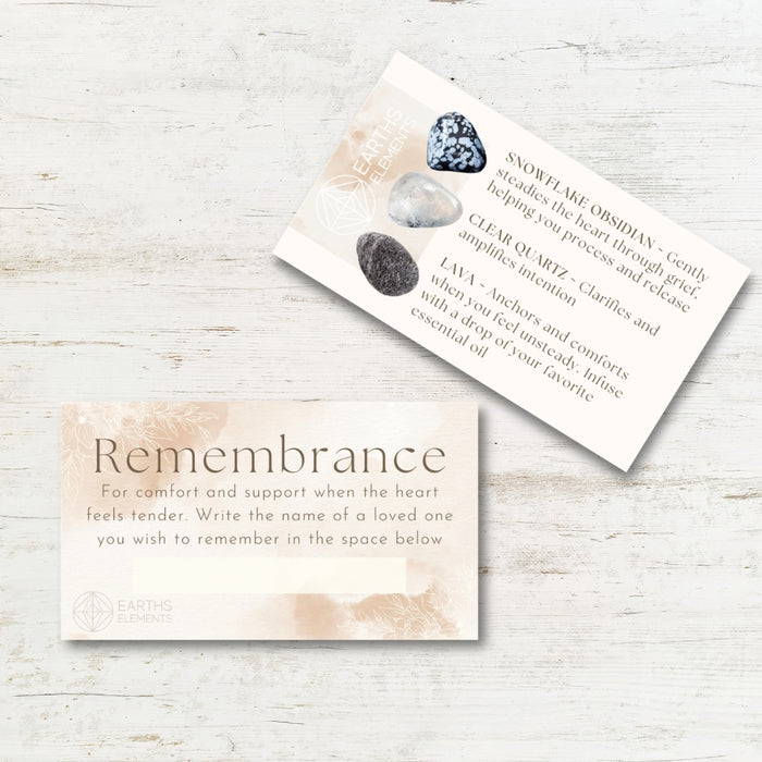Remembrance - Intention Bracelet Set - 4mm