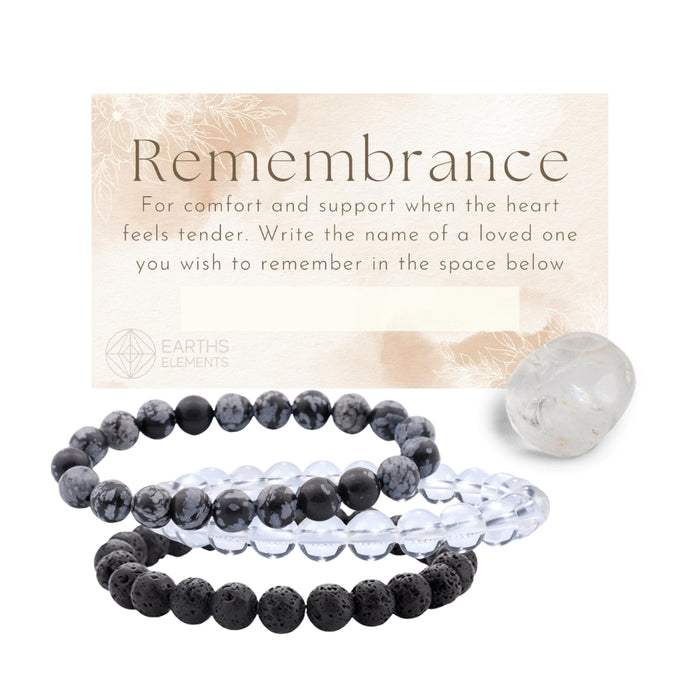 Remembrance - Intention Bracelet Set - 8mm
