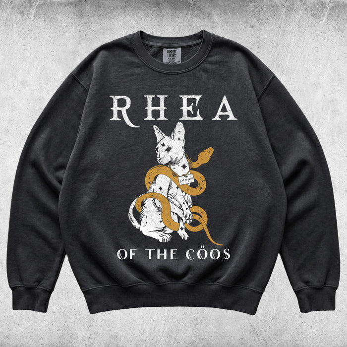 Rhea of the Coos vintage wash sweatshirt