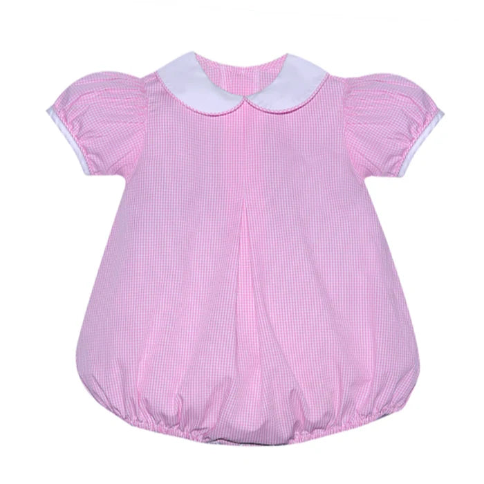 RN Sydney Pink Gingham Girl Bubble