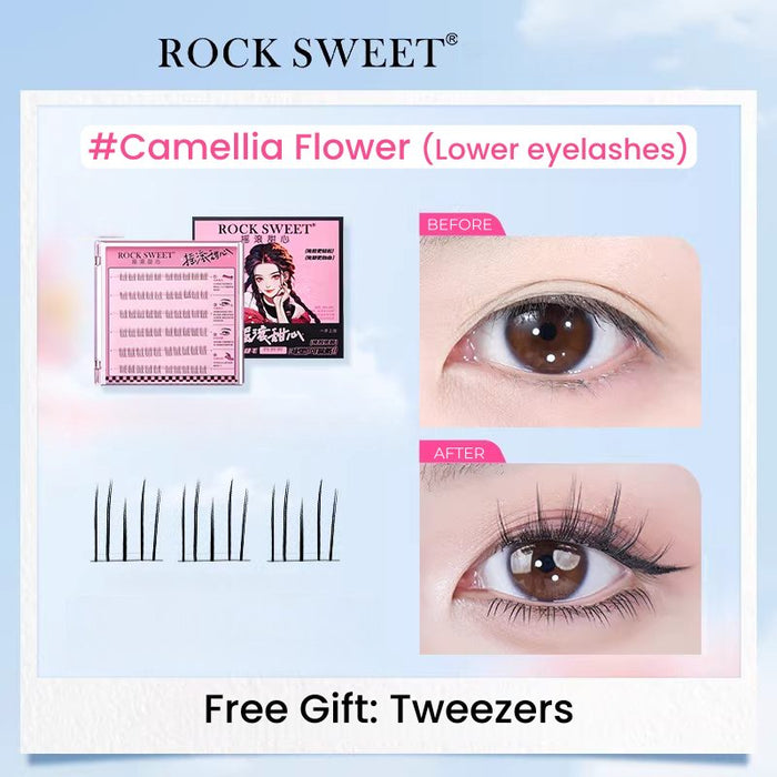 #Camellia Flower (Lower eyelashes)