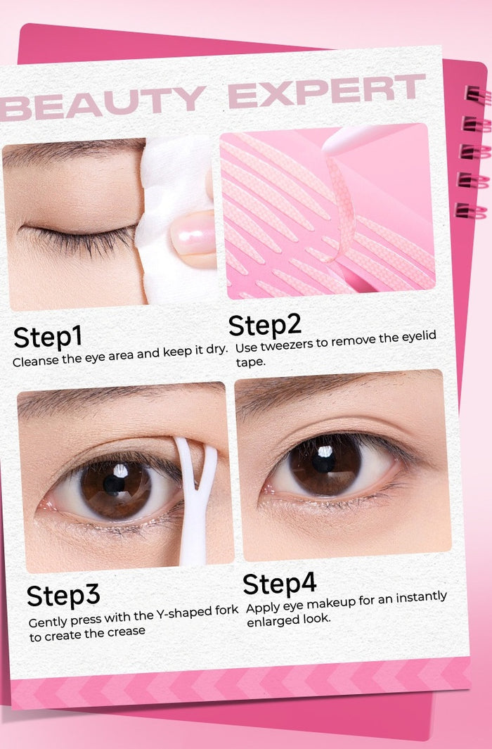 ROCK SWEET Native Seamless Double Eyelid Sticker T5541