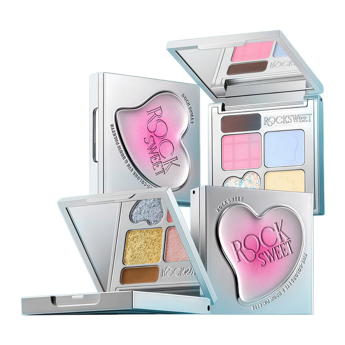 ROCK SWEET Rhythmic Fantasy Collection 5-color Eyeshadow Palette T5655