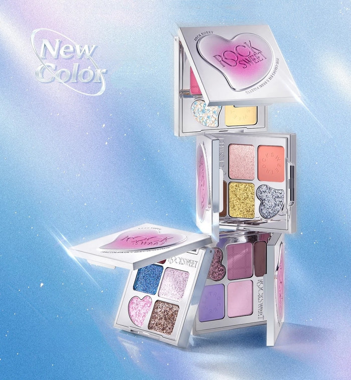 ROCK SWEET Rhythmic Fantasy Collection 5-color Eyeshadow Palette T5655