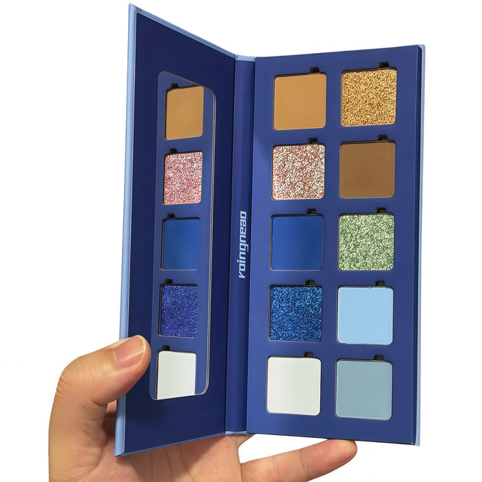 ROINGNEAO Blues Symphony Smoky Eyeshadow Palette T5749