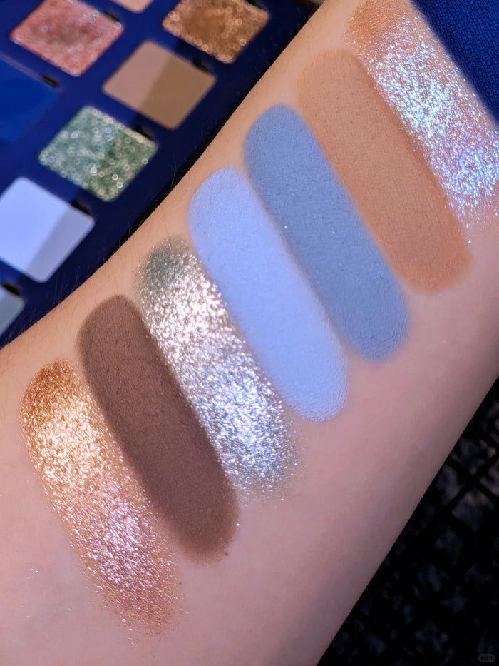 ROINGNEAO Blues Symphony Smoky Eyeshadow Palette T5749