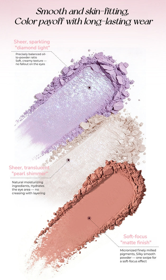 ROMANTIC BEAUTY Spectra Glow 12-color Eyeshadow Palette T5703
