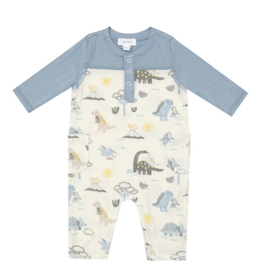Romper- Baby Love Dinos