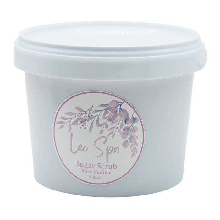Rose Vanilla Jojoba Enriched Sugar Scrub