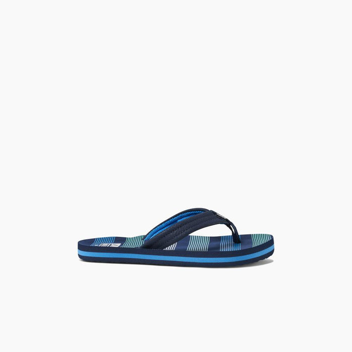 Sandalia Kids Reef Ahi Deep Sea Stripe