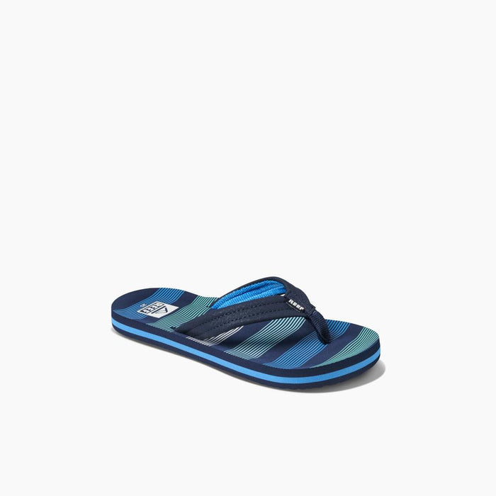 Sandalia Kids Reef Ahi Deep Sea Stripe
