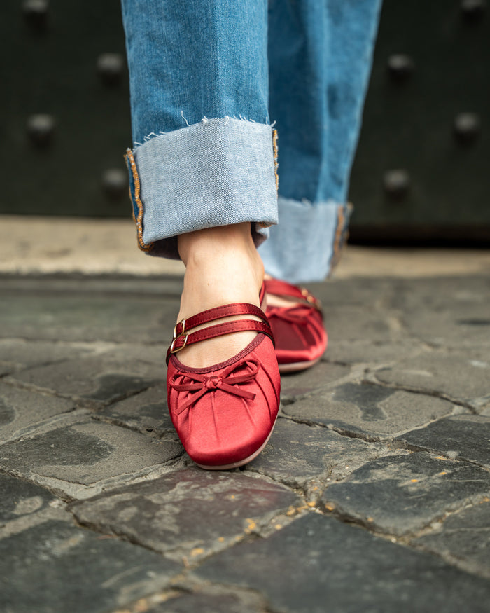 Sandalo Ballerina Bourdeaux