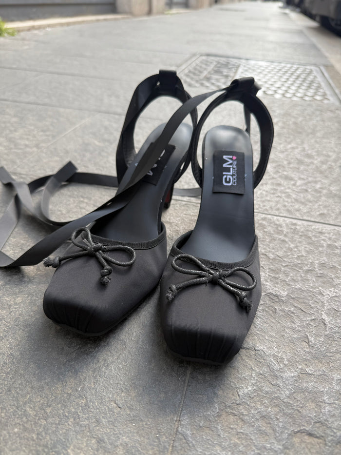 Sandalo Ballerina Hight Black