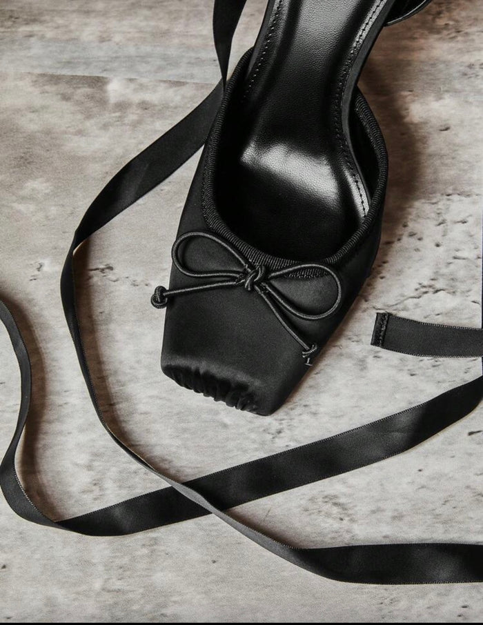 Sandalo Ballerina Hight Black