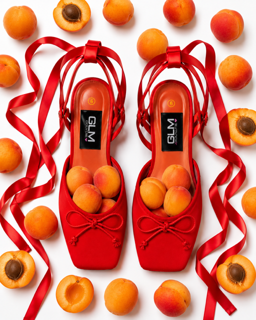 Sandalo Ballerina Hight Red