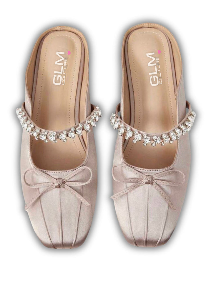 Sandalo Ballerina Pink Strass