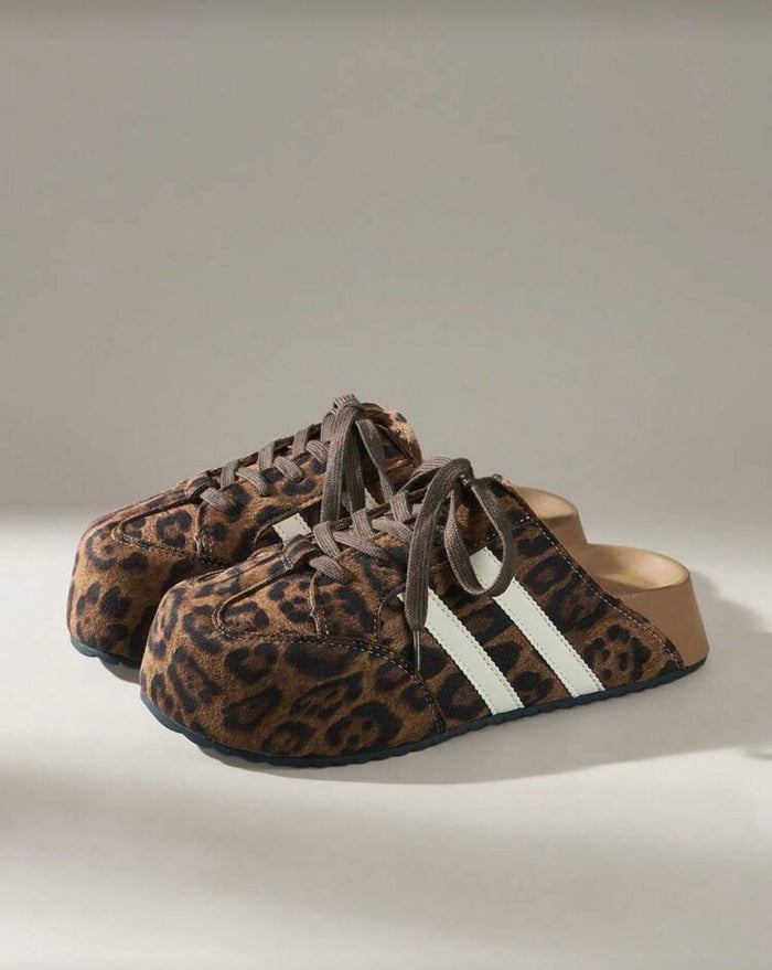 Sandalo Sabot Leopard