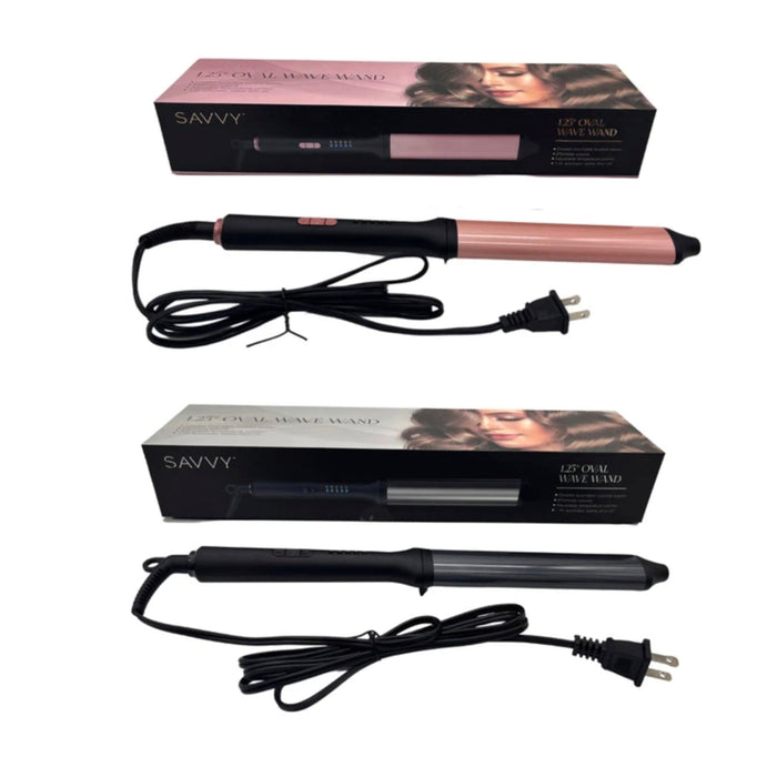 Savyy Over Wave Wand Curling Iron 1.25" - ikatehouse